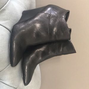 Nine West wedge booties